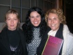 Con Emilia Faro e Simona Bramati alla Fabbrica Borroni di Bollate (Mi), 2007